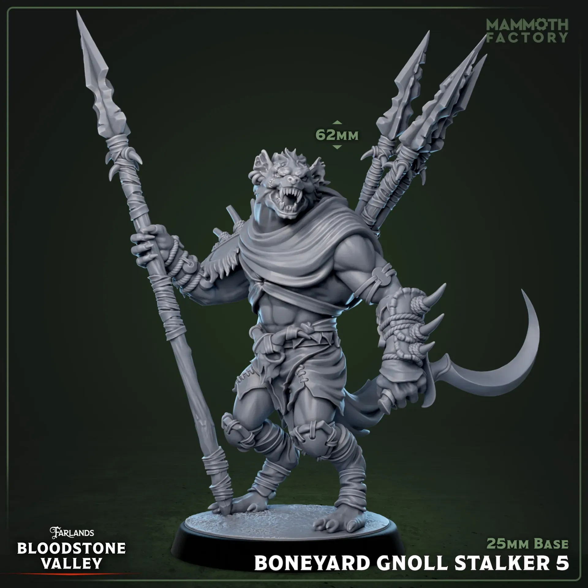 Boneyard Gnoll Stalker 5v1