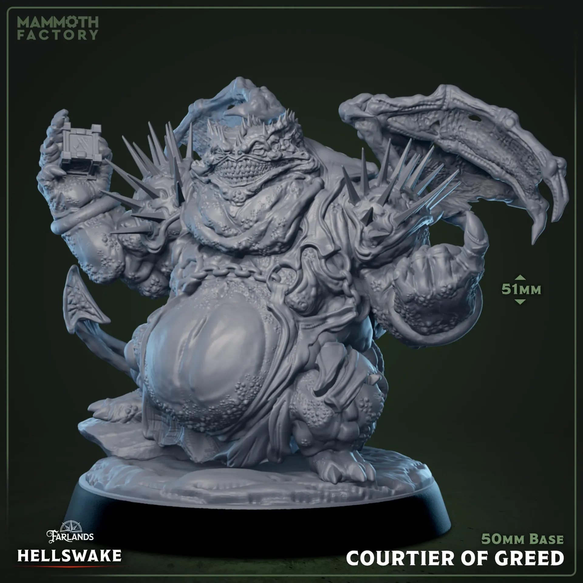 Courtier of Greed