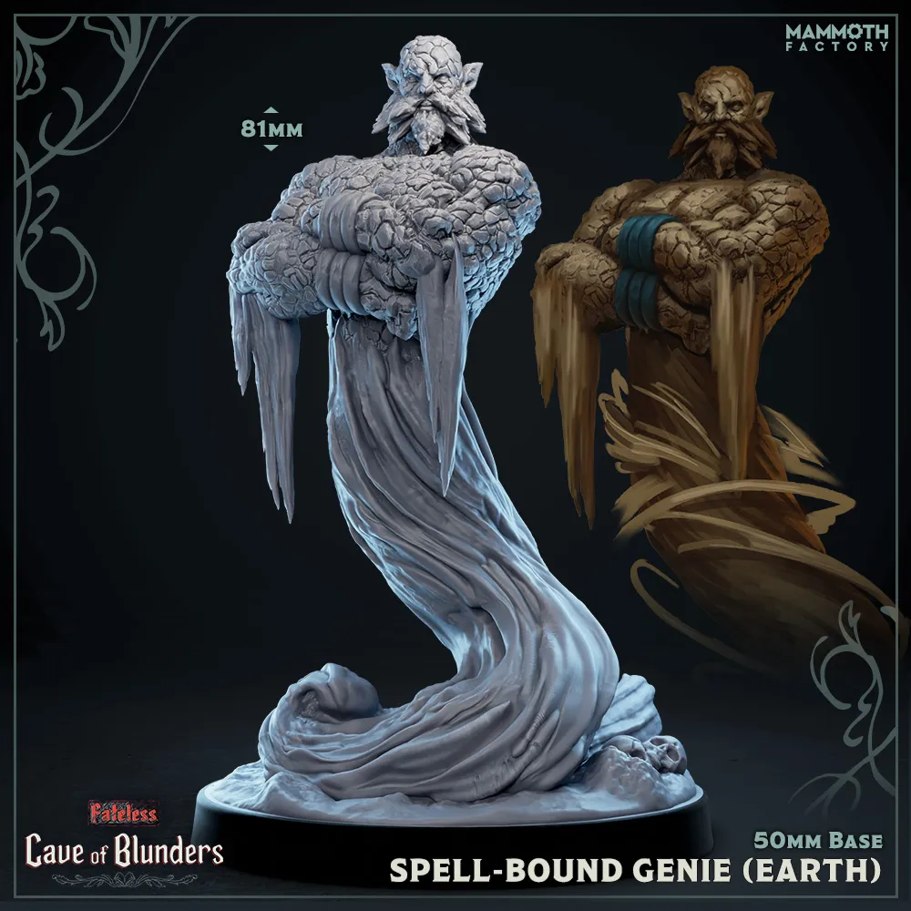Spell-Bound Genie of Sand
