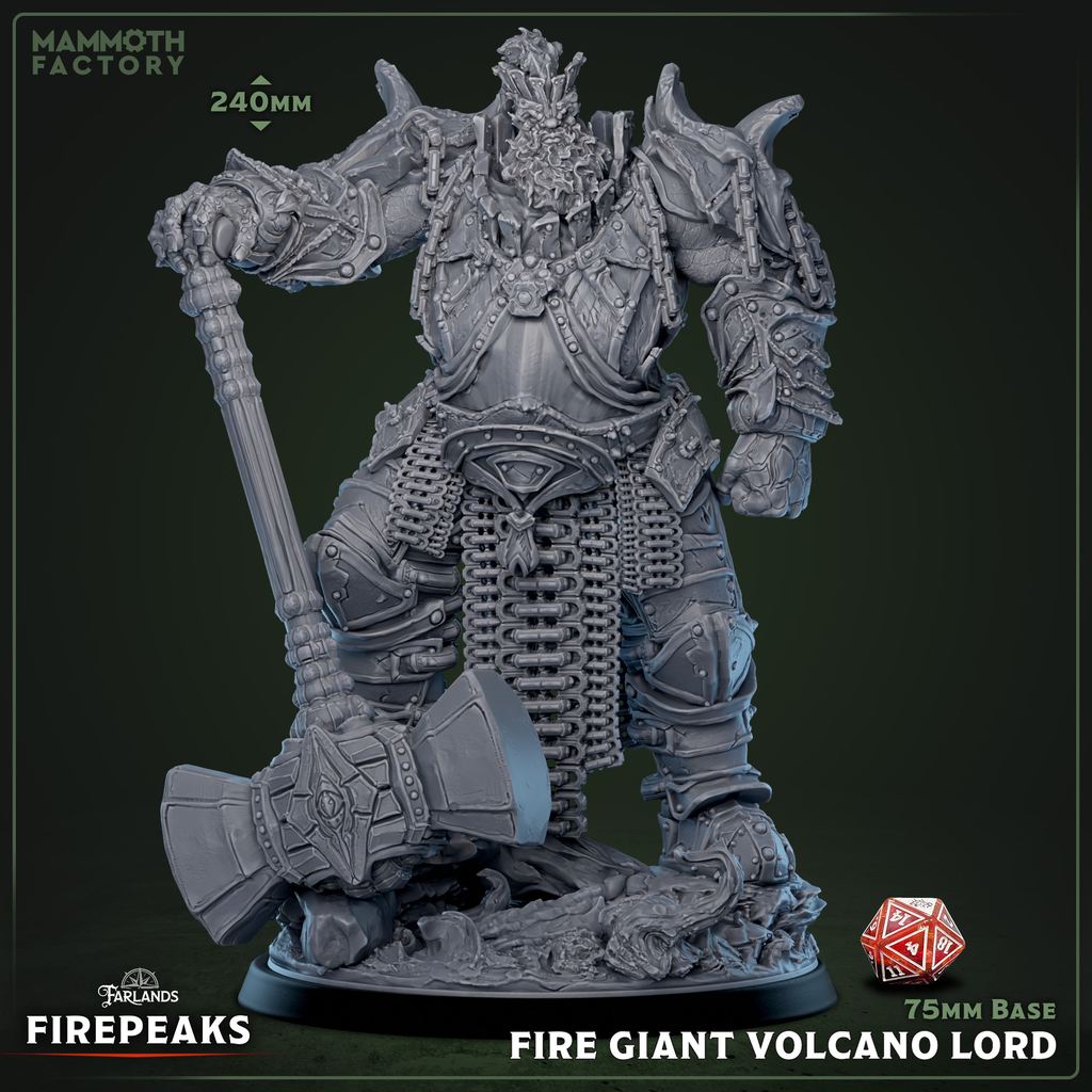 Fire Giant Volcano Lord (Hammer)
