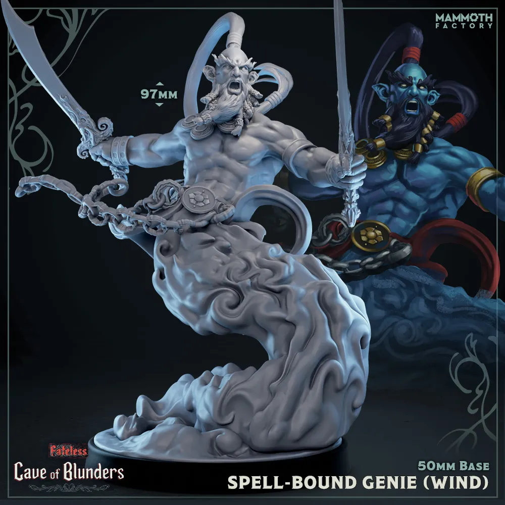 Spell-Bound Genie of Wind